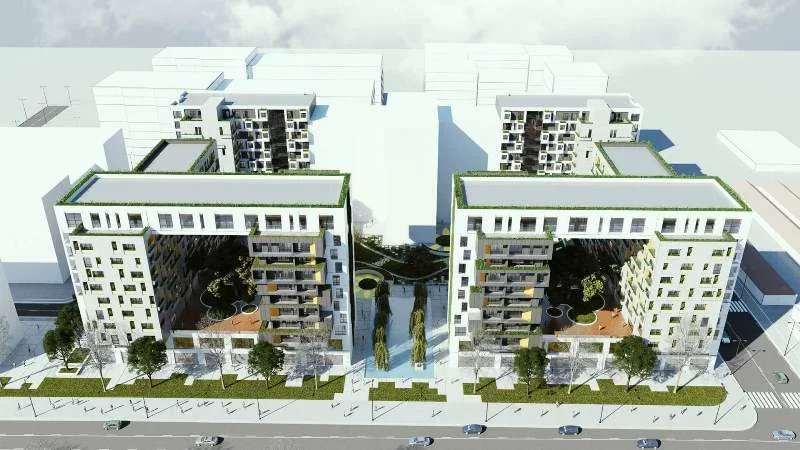 Tirane, jepet me qera zyre Kati 2, 72 m² 600 € (square 21)