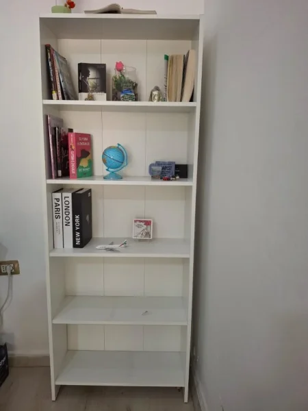 Tirane, shes Shiten 2 rafte ne ngjyre te bardhe.