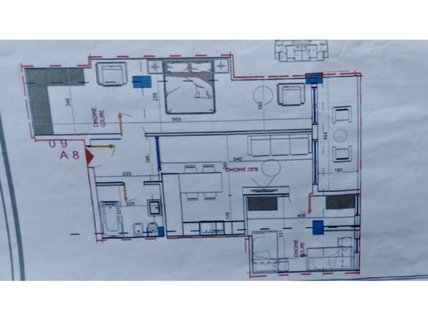 Golem, shitet apartament 2+1 Kati 3, 86 m² 107.500 € 