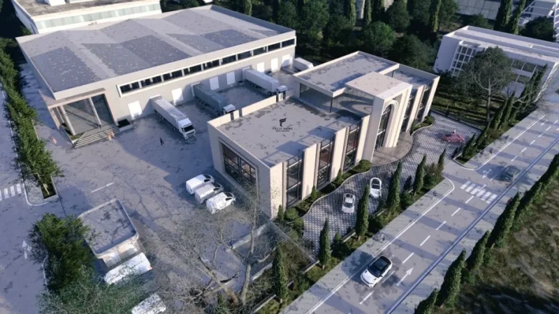 Tirane, jepet me qera magazine Kati 0, 3.100 m² (AUTOSTRADA TR-DR)