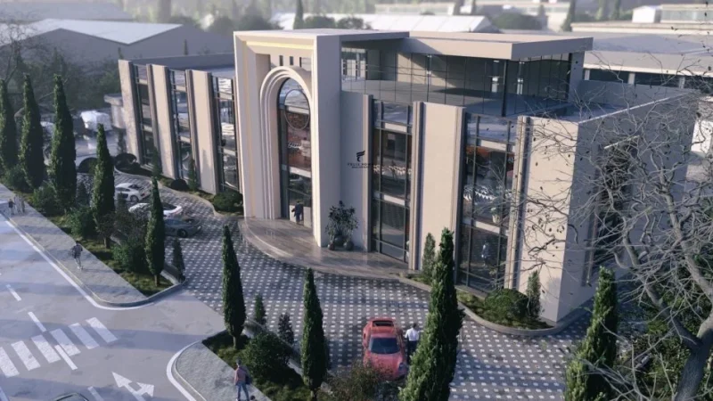 Tirane, jepet me qera magazine Kati 0, 3.100 m² (AUTOSTRADA TR-DR)