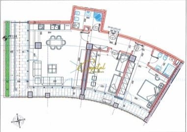 Tirane, jepet me qera ambjent biznesi Kati 3, 160 m² 1.850 € (KOMPLEKSI LAKE VIEW)