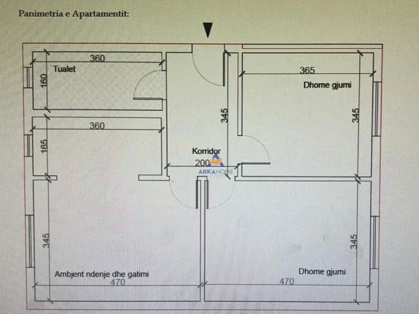 Tirane, shitet apartament 2+1+Ballkon Kati 5, 75 m² 115.000 € (NDODHET PRANE SHKOLLES SE BASHKUAR DHE QSUT)