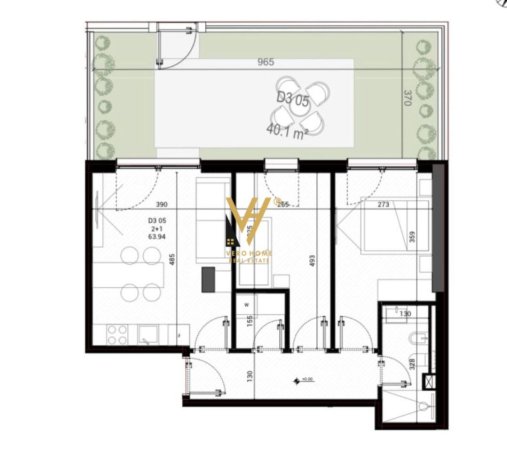 Tirane, shitet apartament 2+1+Ballkon Kati 0, 115 m² (MJULL BATHORE)
