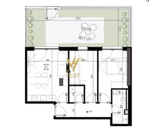 Tirane, shitet apartament 2+1+Ballkon Kati 0, 115 m² (MJULL BATHORE)