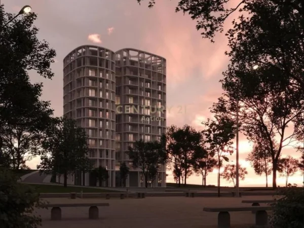 Tirane, shes SHESIM APARTAMENT 2+1 TEK WHITE HOTEL AND RESIDENCE, PROJEKT ME I RI TEK KOPSHTI BOTANIK ! 173.000 €