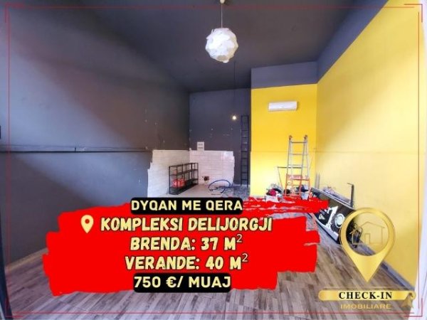 Tirane, jepet me qera dyqan Kati 0, 37 m² 750 Euro (Kompleksi Delijorgji)