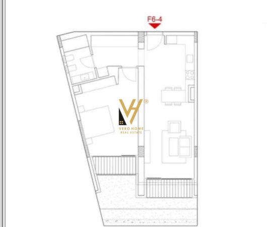 Himare, shitet apartament 1+1+Ballkon Kati 6, 112 m² 426.000 € (PALASE)