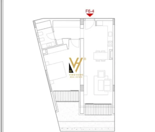 Himare, shitet apartament 1+1+Ballkon Kati 6, 112 m² 426.000 € (PALASE)