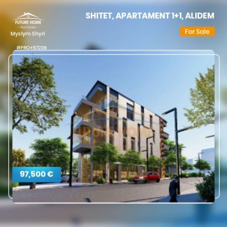 Tirane, shitet apartament 1+1 Kati 1, 65 m² 97.500 € (Rruga Ali Demi)