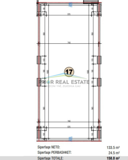 Tirane, shitet ambjent biznesi Kati 0, 158 m2 411.000 € (Kompleksi Urban Gate)