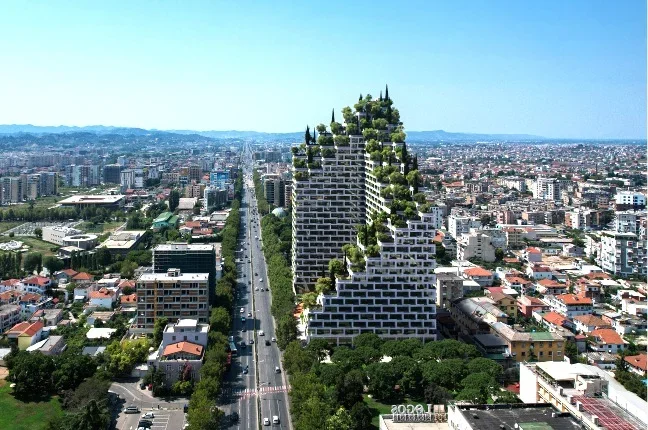 Tirane, shitet apartament 1+1+Ballkon Kati 14, 83 m² 151.000 € (Rruga "Dritan Hoxha")