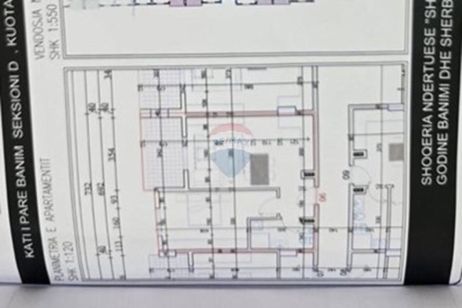 Tirane, shitet apartament 1+1+Ballkon , 64 m² 64.000 € 