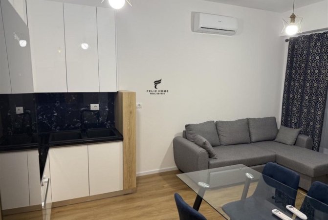 Tirane, jepet me qera apartament 1+1 Kati 4, 55 m² 500 € (KOMPLEKSI KAIMI)