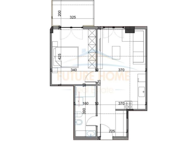 Tirane, shitet apartament 1+1+Ballkon Kati 4, 72 m² 119.130 € (Rruga “Javer Malo”, prane qendres Globe)