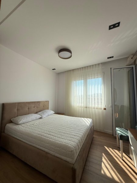 Tirane, jepet me qera apartament 1+1 Kati 9, 60 m² 650 € (Kompleksi Delijorgji)