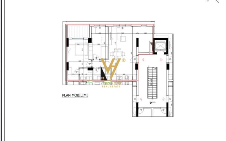 Tirane, shitet apartament 2+1+Ballkon Kati 2, 125 m² 246.000 € (RRUGA E ELBASANIT)
