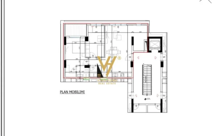Tirane, shitet apartament 2+1+Ballkon Kati 2, 125 m² 246.000 € (RRUGA E ELBASANIT)
