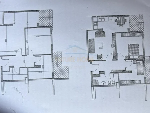 Tirane, shitet apartament 2+1+Ballkon Kati 6, 100 m² 140.000 € 