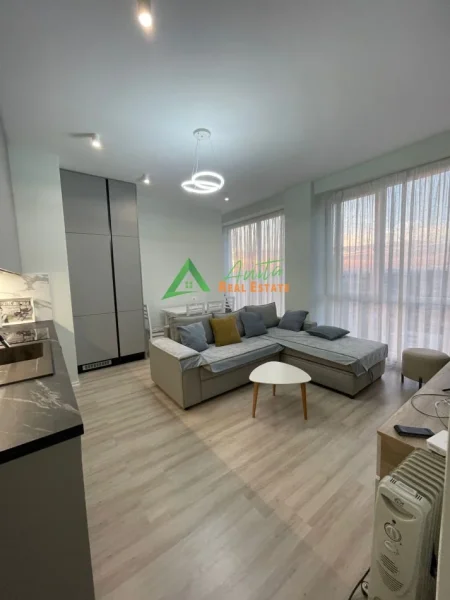 Tirane, jepet me qera apartament 1+1+Ballkon+post Parkimi, i pa banuar me pare 650 € (Rruga Riza Cerova)