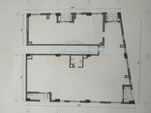 Tirane, jepet me qera ambjent biznesi Kati 0, 291 m² 2.000 € (Kompleksi Kaimi, Ali Demi)