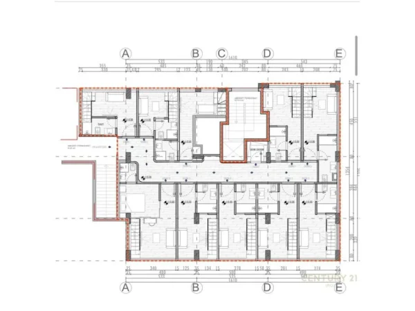 Tirane, shes ambjent biznesi Kati 1, 250 m² (Ish UET)