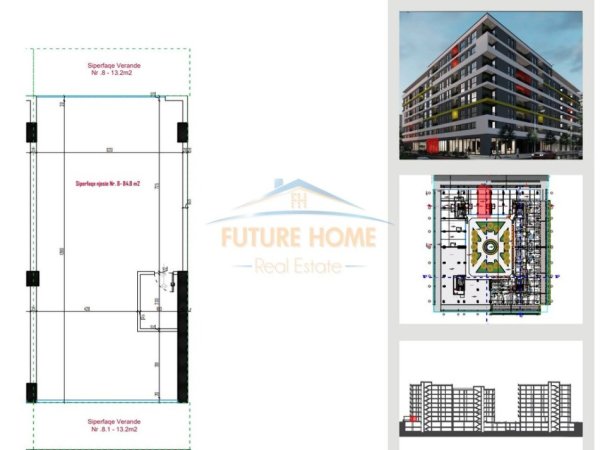 Tirane, shitet ambjent biznesi Kati 0, 90 m² 250.000 € 