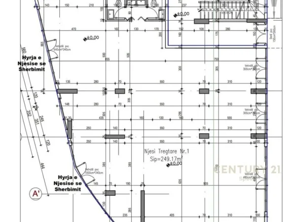 Tirane, shes ambjent biznesi Kati 0, 246 m² 1.230.000 € (Bulevardi i Kasharit)