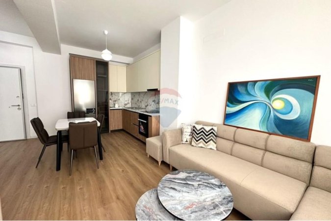 Tirane, jepet me qera apartament 1+1+Ballkon , 60 m² 450 € (Ali Demi)