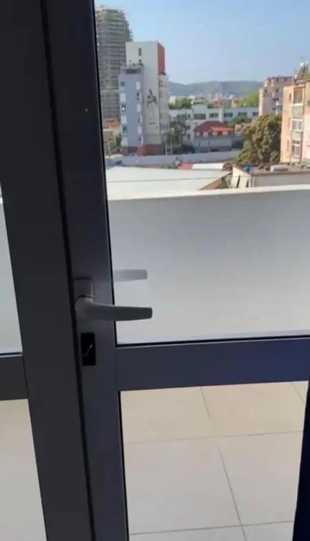 Tirane, jepet me qera apartament 1+1+Ballkon Kati 5, 55 m² 420 € (Laprake . prane kupoles)