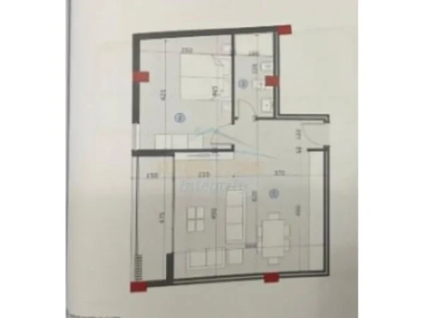 Tirane, shes apartament 1+1 Kati 4, 80 m² 124.300 € (Idriz Dollaku)