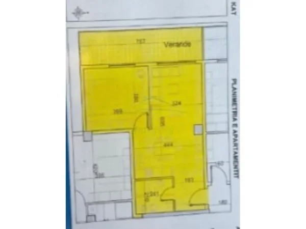 Tirane, shitet apartament 1+1+Ballkon Kati 1, 65 m² 79.722 € 