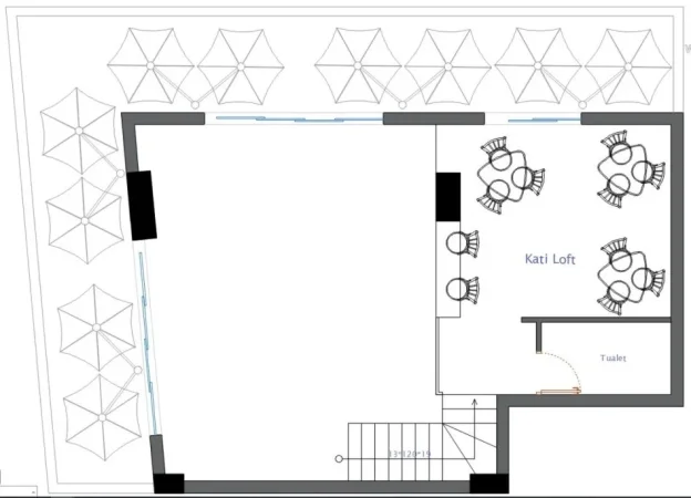 Tirane, jepet me qera ambjent biznesi Kati 0, 100 m² 1.500 € (Jordan Misja)