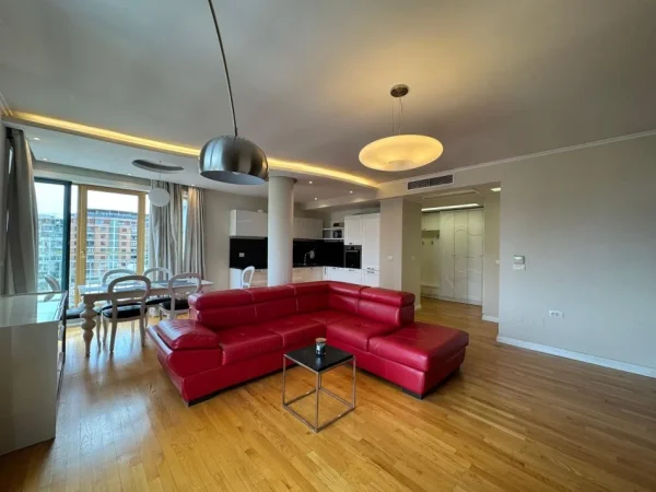 Tirane, jepet me qera apartament 1+1 Kati 7, 123 m² 1600 € (blloku)