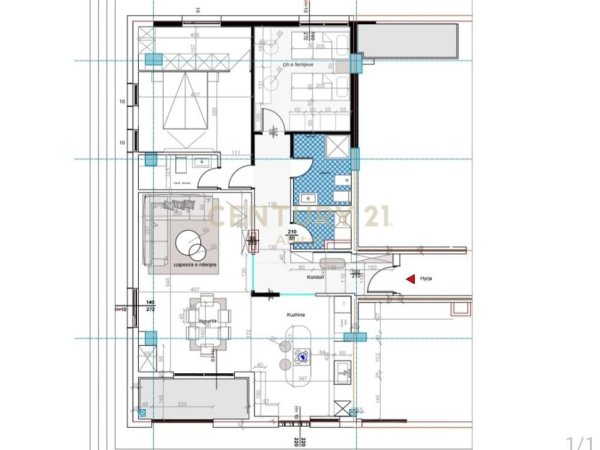 Tirane, shitet apartament 3+1+Aneks+Ballkon Kati 9, 145 m² 380.000 € (Square 21)