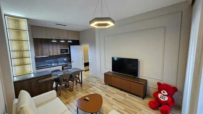 Tirane, jepet me qera apartament 1+1+Ballkon Kati 4, 65 m² 750 € (Square 21)
