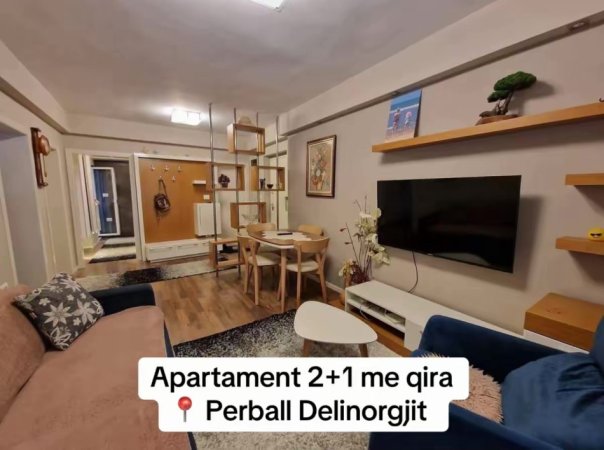 Tirane, jepet me qera apartament 2+1 Kati 3, 600 € (Delijorgji)