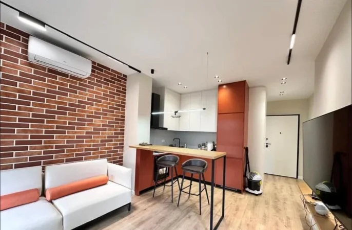 Tirane, jepet me qera apartament 1+1 Kati 6, 75 m² 650 € (RRUGA KARL GEGA)