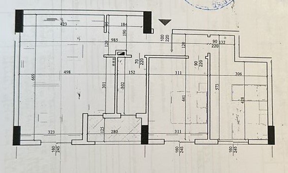 Tirane, shitet apartament 2+1+BLK Kati 3, 97 m² 154.880 Euro (Rruga Dervish Hekali)