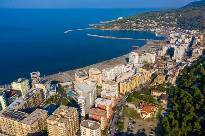 Shengjin, shitet apartament 2+1 Kati 1, 76 m² (Shengjin)