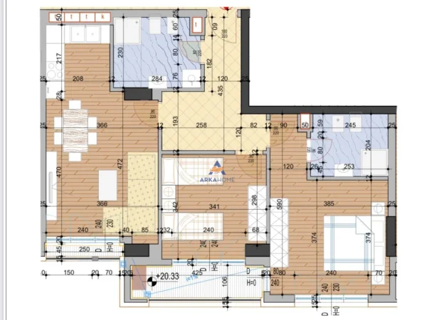 Tirane, shitet apartament 2+1+Ballkon Kati 5, 90 m² 178.000 € (RRUGA DRITAN HOXHA, LAPRAKË)