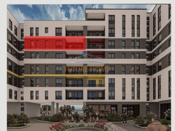 Tirane, shitet apartament 2+1+Ballkon Kati 5, 91 m² 91.500 € (Univers City)