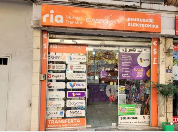 *OKAZION* SHITET BIZNESI RIA MONEY TRANSFER
