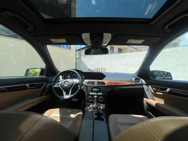Tirane, shes makine mercedez benz c clase Benzin+Gaz, blu e errët automatik Kondicioner 285.000 km 8.700 €
