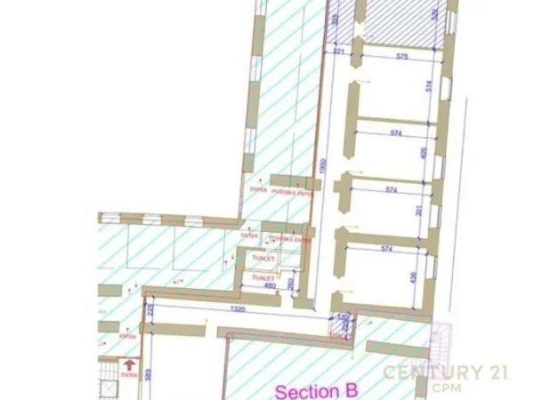 Tirane, jepet me qera zyre Kati 2, 450 m² 5.850 € (Blloku Ambasadave)