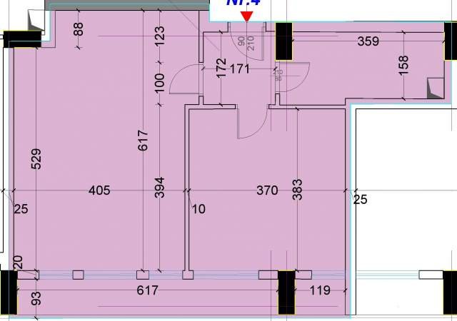 Tirane, shitet apartament 1+1+BLK Kati 9, 72 m² 122.400 Euro (Rruga e Dibres)