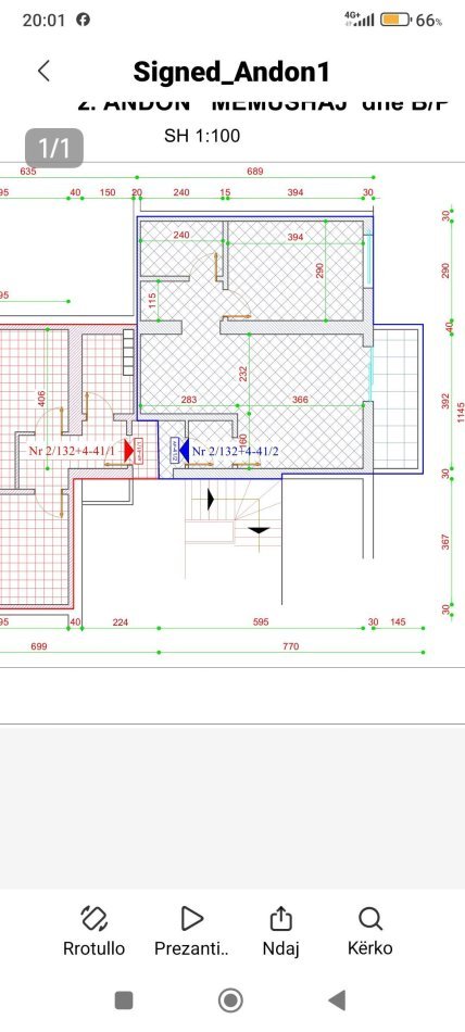 Tirane, shitet nga Pronari, pa-komision apartament 1+1+Ballkon Kati 3, 104.000 € (Tiranë e Re, afër shkollës 26 nentori , shiten 2 apartamente 1+1. 104.000 euro)