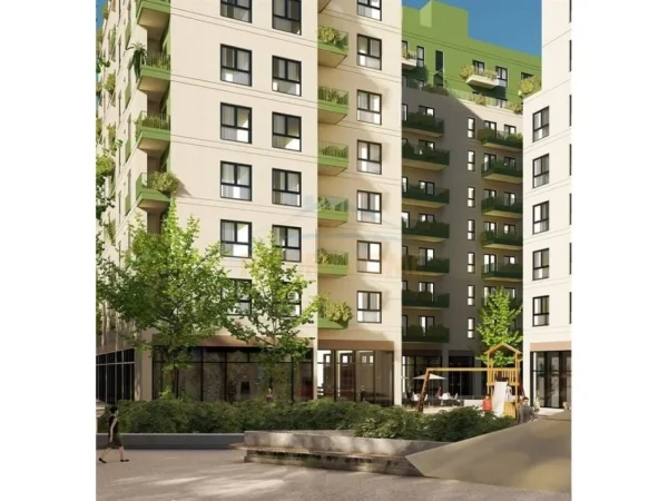 SHITET APARTAMENT 1+1 TEK KOMPLEKSI VIVA , PRANE DELIJORGJIT