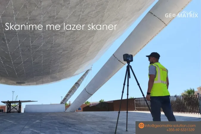 Tirane, ofroj Rilevime Topografik me Dronë dhe LiDAR – GeoMatrix Solutions