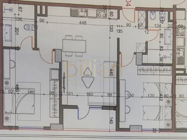 Tirane, shitet 2+1 , 102 m² 81.500 € (Kamez)